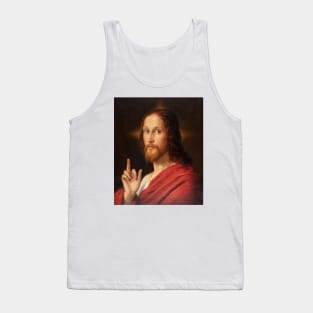 Hippie Gives The Finger Tank Top